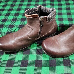 Propet Women's Boots - Darley WFV055L- Black - Womens 7.5